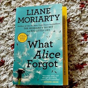 What Alice Forgot by Liane Moriarty BOOK